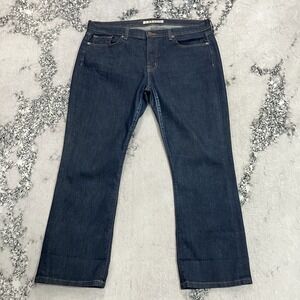 J Brand Denim Dark Wash Straight Leg Jeans Womens Size 32 Made in USA